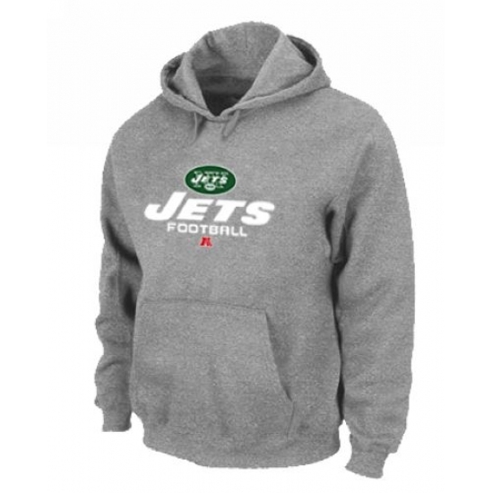 NFL Mens Nike New York Jets Critical Victory Pullover Hoodie Grey NFL Mens Nike New York Jets Critical Victory Pullover Hoodie Grey
