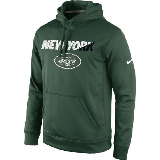 NFL New York Jets Nike Kick Off Staff Performance Pullover Hoodie Green NFL New York Jets Nike Kick Off Staff Performance Pullover Hoodie Green