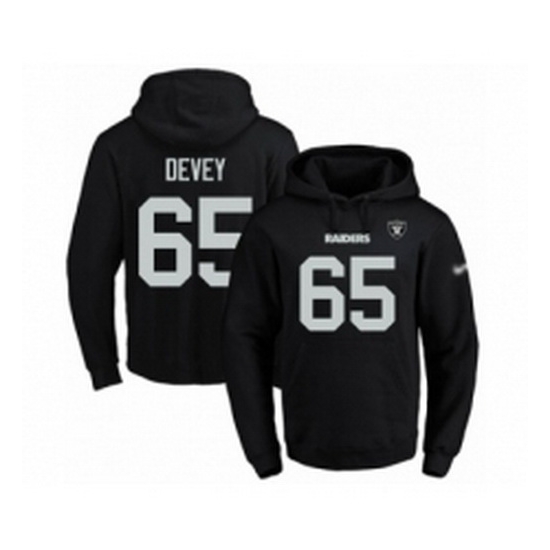 Football Mens Oakland Raiders 65 Jordan Devey Black Name Number Pullover Hoodie Football Mens Oakland Raiders 65 Jordan Devey Black Name Number Pullover Hoodie