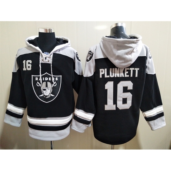 Los Angeles Raiders Sitched Pullover Hoodie #16 16 Jim Plunkett Los Angeles Raiders Sitched Pullover Hoodie #16 16 Jim Plunkett