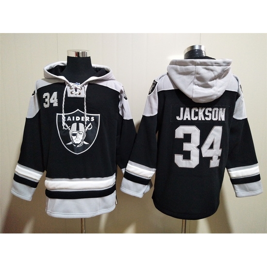 Los Angeles Raiders Sitched Pullover Hoodie #34 DeSean Jackson Los Angeles Raiders Sitched Pullover Hoodie #34 DeSean Jackson