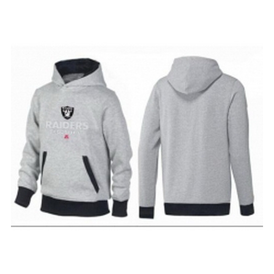NFL Mens Nike Oakland Raiders Critical Victory Pullover Hoodie GreyBlack NFL Mens Nike Oakland Raiders Critical Victory Pullover Hoodie GreyBlack