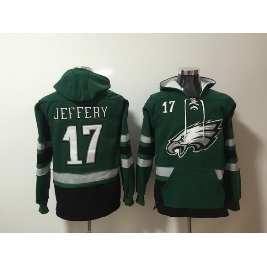 Men Nike Philadelphia Eagles Alshon Jeffery 17 NFL Winter Thick Hoodie Men Nike Philadelphia Eagles Alshon Jeffery 17 NFL Winter Thick Hoodie