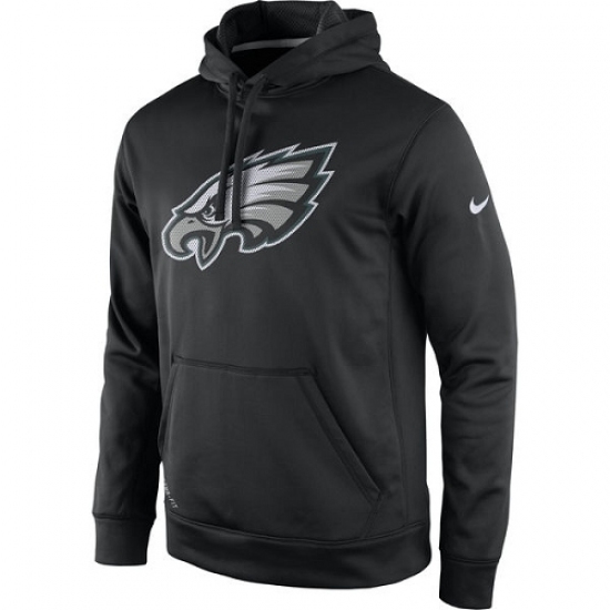 NFL Mens Philadelphia Eagles Nike Black Practice Performance Pullover Hoodie NFL Mens Philadelphia Eagles Nike Black Practice Performance Pullover Hoodie
