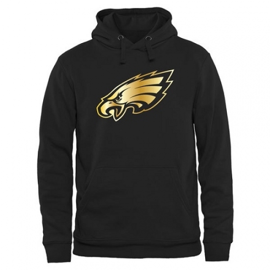 NFL Mens Philadelphia Eagles Pro Line Black Gold Collection Pullover Hoodie NFL Mens Philadelphia Eagles Pro Line Black Gold Collection Pullover Hoodie