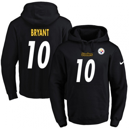NFL Mens Nike Pittsburgh Steelers 10 Martavis Bryant Black Name Number Pullover Hoodie NFL Mens Nike Pittsburgh Steelers 10 Martavis Bryant Black Name Number Pullover Hoodie