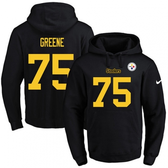 NFL Mens Nike Pittsburgh Steelers 75 Joe Greene BlackGold No Name Number Pullover Hoodie NFL Mens Nike Pittsburgh Steelers 75 Joe Greene BlackGold No Name Number Pullover Hoodie