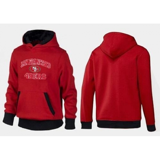 NFL Mens Nike San Francisco 49ers Heart Soul Pullover Hoodie RedBlack NFL Mens Nike San Francisco 49ers Heart Soul Pullover Hoodie RedBlack