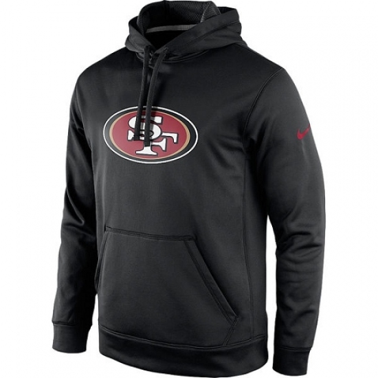 NFL Mens San Francisco 49ers Nike Black KO Logo Essential Pullover Hoodie NFL Mens San Francisco 49ers Nike Black KO Logo Essential Pullover Hoodie