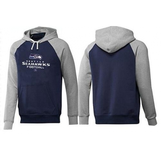 NFL Mens Nike Seattle Seahawks Critical Victory Pullover Hoodie NavyGrey NFL Mens Nike Seattle Seahawks Critical Victory Pullover Hoodie NavyGrey