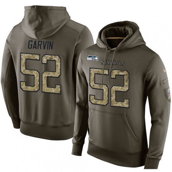 NFL Nike Seattle Seahawks 52 Terence Garvin Green Salute To Service Mens Pullover Hoodie NFL Nike Seattle Seahawks 52 Terence Garvin Green Salute To Service Mens Pullover Hoodie