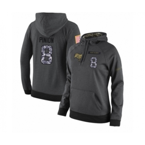 Football Womens Tampa Bay Buccaneers 8 Bradley Pinion Stitched Black Anthracite Salute to Service Player Performance Hoodie Football Womens Tampa Bay Buccaneers 8 Bradley Pinion Stitched Black Anthracite Salute to Service Player Performance Hoodie