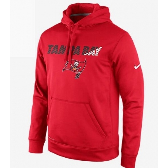 NFL Mens Tampa Bay Buccaneers Nike Red Kick Off Staff Performance Pullover Hoodie NFL Mens Tampa Bay Buccaneers Nike Red Kick Off Staff Performance Pullover Hoodie