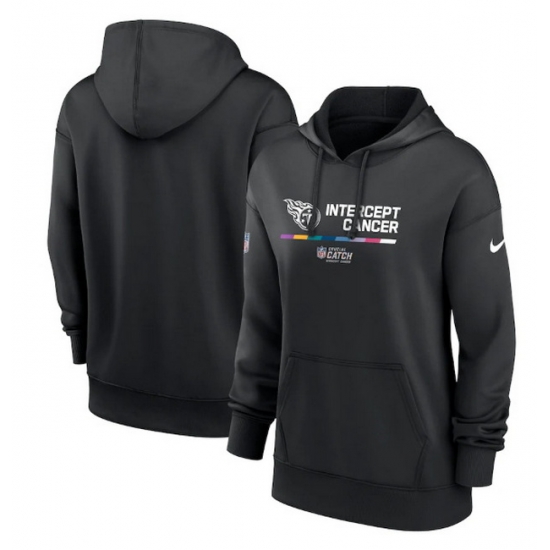 Women Tennessee Titans 2022 Black NFL Crucial Catch Therma Performance Pullover Hoodie Women Tennessee Titans 2022 Black NFL Crucial Catch Therma Performance Pullover Hoodie