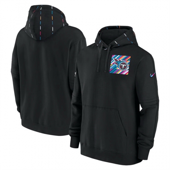 Men Tennessee Titans Black 2023 Crucial Catch Club Pullover Hoodie Men Tennessee Titans Black 2023 Crucial Catch Club Pullover Hoodie
