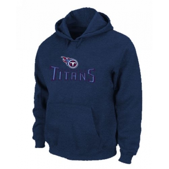 NFL Mens Nike Tennessee Titans Authentic Logo Pullover Hoodie Navy NFL Mens Nike Tennessee Titans Authentic Logo Pullover Hoodie Navy