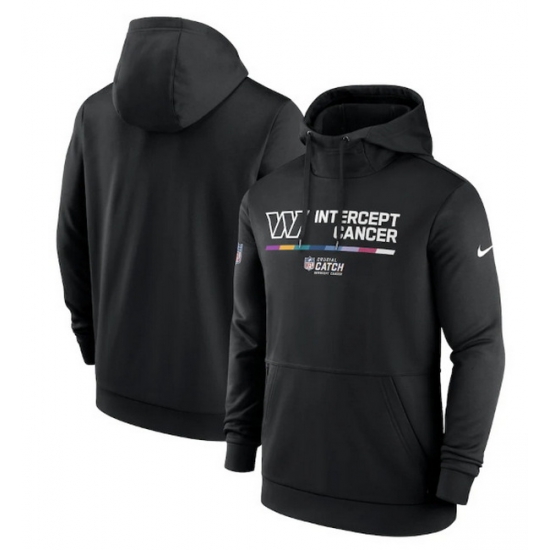 Men Washington Commanders 2022 Black Crucial Catch Therma Performance Pullover Hoodie Men Washington Commanders 2022 Black Crucial Catch Therma Performance Pullover Hoodie