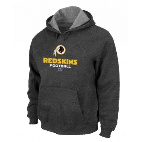 NFL Mens Nike Washington Redskins Critical Victory Pullover Hoodie Dark Grey NFL Mens Nike Washington Redskins Critical Victory Pullover Hoodie Dark Grey