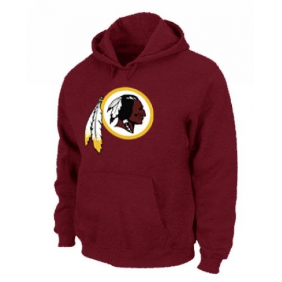 NFL Mens Nike Washington Redskins Logo Pullover Hoodie Red NFL Mens Nike Washington Redskins Logo Pullover Hoodie Red