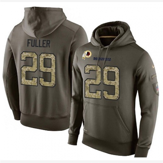 NFL Nike Washington Redskins 29 Kendall Fuller Green Salute To Service Mens Pullover Hoodie NFL Nike Washington Redskins 29 Kendall Fuller Green Salute To Service Mens Pullover Hoodie