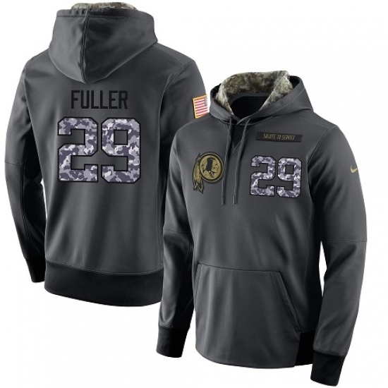 NFL Nike Washington Redskins 29 Kendall Fuller Stitched Black Anthracite Salute to Service Player Performance Hoodie NFL Nike Washington Redskins 29 Kendall Fuller Stitched Black Anthracite Salute to Service Player Performance Hoodie