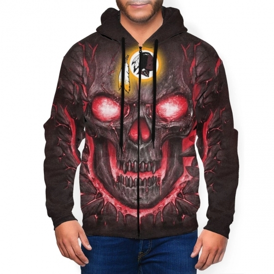 Redskins Mens Zip Hooded Sweatshirt1 Redskins Mens Zip Hooded Sweatshirt1