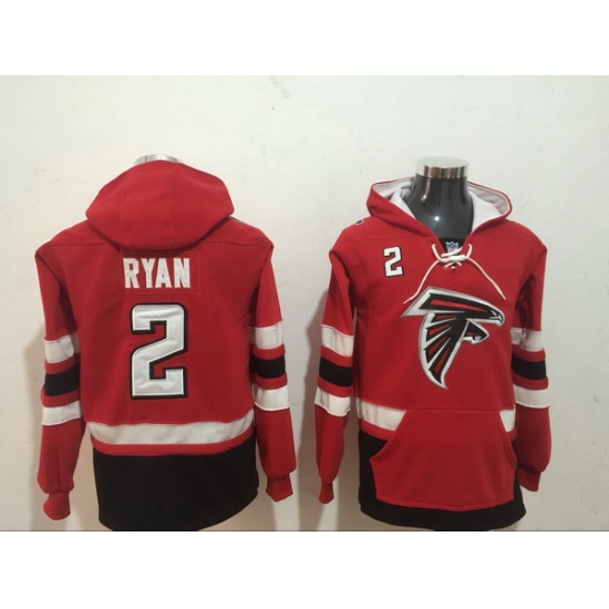 Men Nike Atlanta Falcons Matt Ryan 2 NFL Winter Thick Hoodie Men Nike Atlanta Falcons Matt Ryan 2 NFL Winter Thick Hoodie