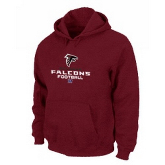 NFL Mens Nike Atlanta Falcons Critical Victory Pullover Hoodie Red NFL Mens Nike Atlanta Falcons Critical Victory Pullover Hoodie Red