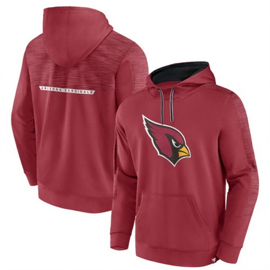 Men Arizona Cardinals Red Defender Evo Pullover Hoodie Men Arizona Cardinals Red Defender Evo Pullover Hoodie