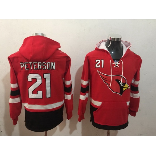 Men Nike Arizona Cardinals Patrick Peterson 21 NFL Winter Thick Hoodie Men Nike Arizona Cardinals Patrick Peterson 21 NFL Winter Thick Hoodie