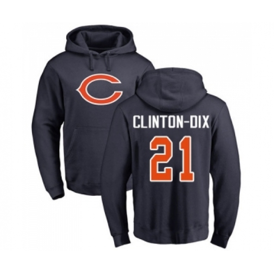 Football Chicago Bears 21 Ha Clinton Dix Navy Blue Name Number Logo T Shirt Football Chicago Bears 21 Ha Clinton Dix Navy Blue Name Number Logo T Shirt