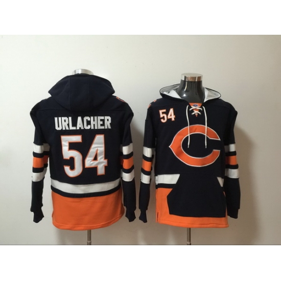 Men Nike Chicago Bears Brian Urlacher 54 NFL Winter Thick Hoodie Men Nike Chicago Bears Brian Urlacher 54 NFL Winter Thick Hoodie