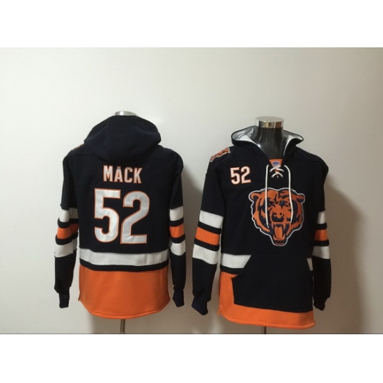 Men Nike Chicago Bears Khalil Mack 52 NFL Winter Thick Hoodie II Men Nike Chicago Bears Khalil Mack 52 NFL Winter Thick Hoodie II