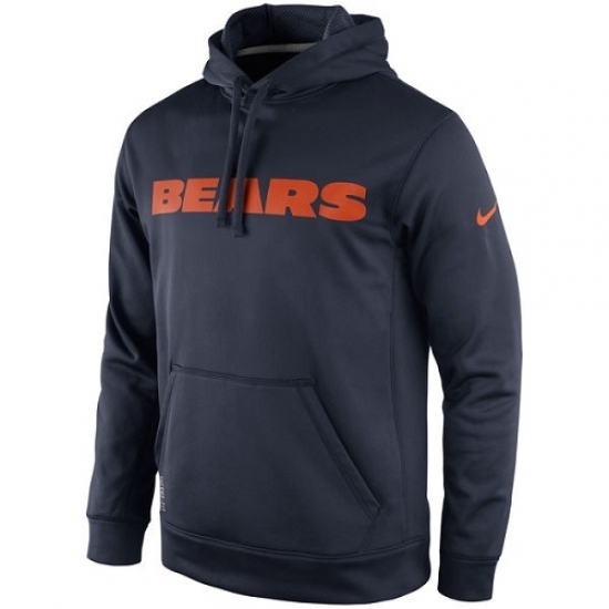 NFL Chicago Bears Nike KO Wordmark Performance Hoodie NFL Chicago Bears Nike KO Wordmark Performance Hoodie