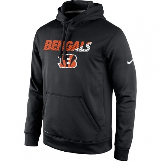 NFL Cincinnati Bengals Nike Kick Off Staff Performance Pullover Hoodie Black NFL Cincinnati Bengals Nike Kick Off Staff Performance Pullover Hoodie Black