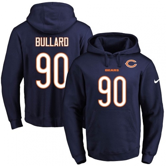 NFL Mens Nike Chicago Bears 90 Jonathan Bullard Navy Blue Name Number Pullover Hoodie NFL Mens Nike Chicago Bears 90 Jonathan Bullard Navy Blue Name Number Pullover Hoodie