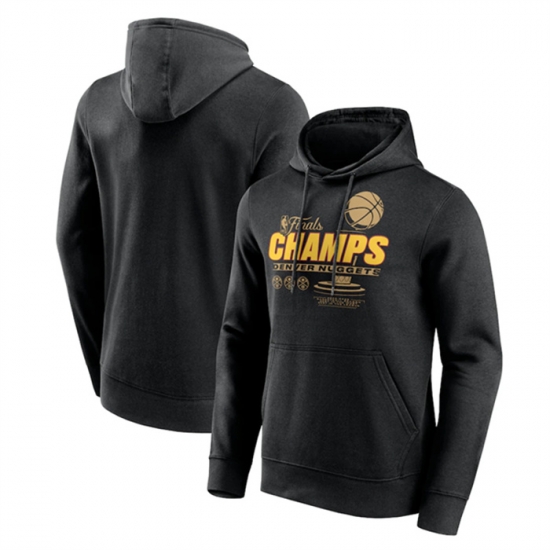 Men Denver Nuggets Black 2023 Champions Shotclock Graphic Hoodie Men Denver Nuggets Black 2023 Champions Shotclock Graphic Hoodie