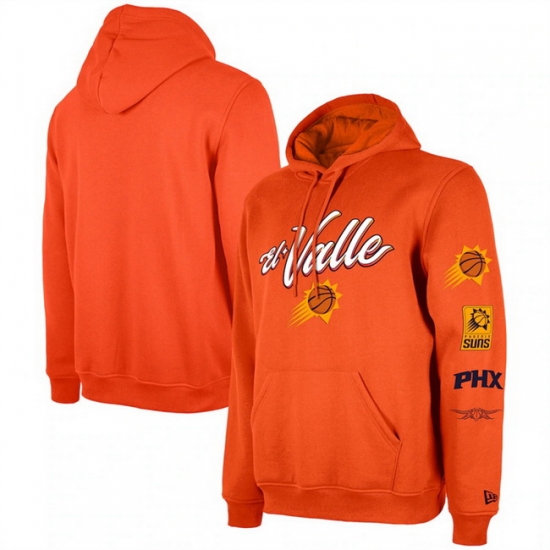 Men Phoenix Suns Orange 2023 24 City Edition Pullover Hoodie Men Phoenix Suns Orange 2023 24 City Edition Pullover Hoodie