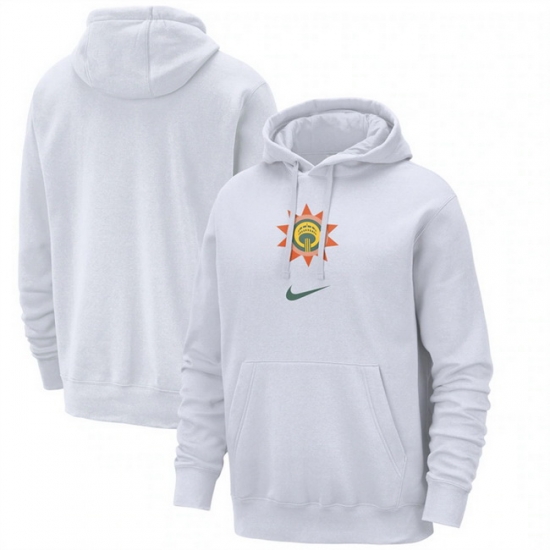 Men San Antonio Spurs White 2023 24 City Edition Essential Club Pullover Hoodie Men San Antonio Spurs White 2023 24 City Edition Essential Club Pullover Hoodie