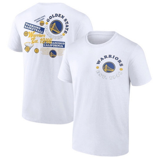 Men Golden State Warriors 2022 White Street Collective T Shirt Men Golden State Warriors 2022 White Street Collective T Shirt