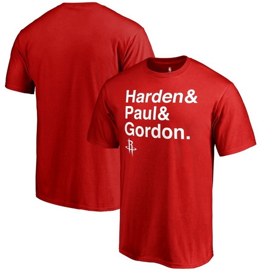 Houston Rockets Men T Shirt 025 Houston Rockets Men T Shirt 025