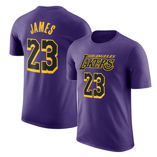 Los Angeles Lakers Men T Shirt 028 Los Angeles Lakers Men T Shirt 028