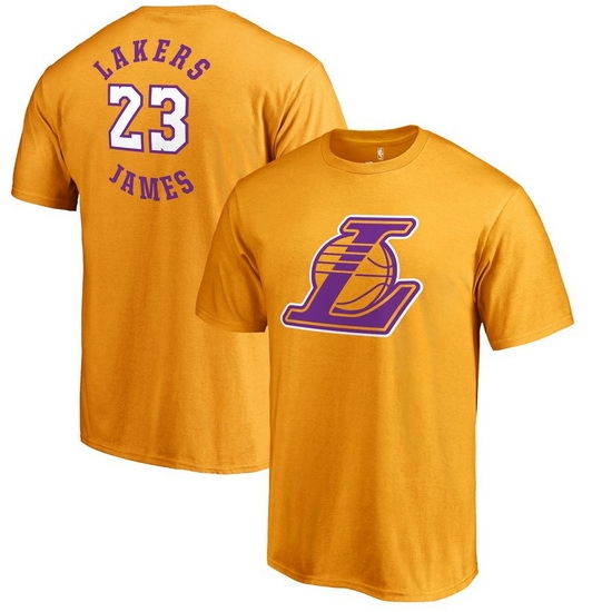 Los Angeles Lakers Men T Shirt 070 Los Angeles Lakers Men T Shirt 070