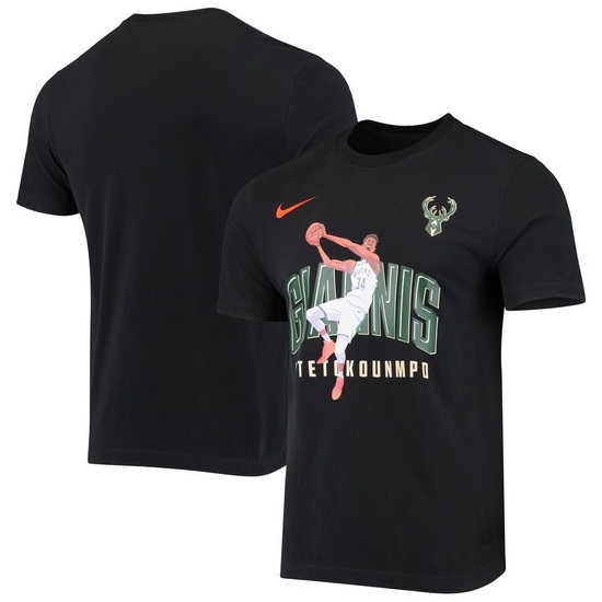 Milwaukee Bucks Men T Shirt 017 Milwaukee Bucks Men T Shirt 017