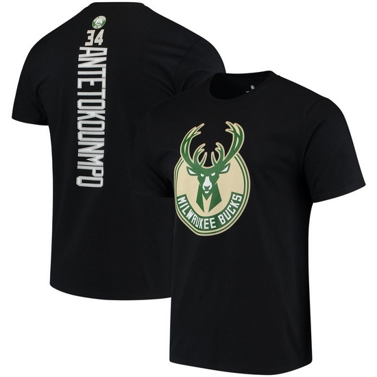 Milwaukee Bucks Men T Shirt 023 Milwaukee Bucks Men T Shirt 023