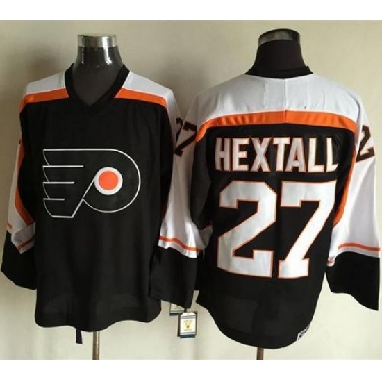 Flyers #27 Ron Hextall Black CCM Throwback Stitched NHL Jersey Flyers #27 Ron Hextall Black CCM Throwback Stitched NHL Jersey