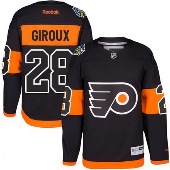 Flyers #28 Claude Giroux Black 2017 Stadium Series Stitched NHL Jersey Flyers #28 Claude Giroux Black 2017 Stadium Series Stitched NHL Jersey