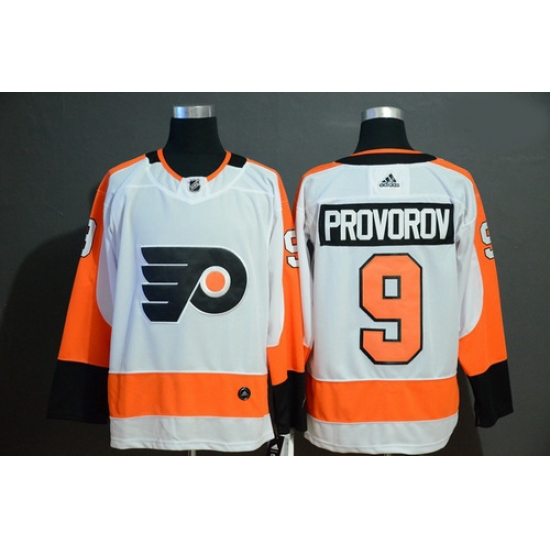 Flyers 9 Ivan Provorov White Adidas Jersey Flyers 9 Ivan Provorov White Adidas Jersey