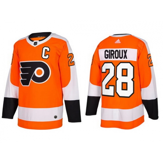 Men Adidas Philadelphia Flyers 28 Claude Giroux Orange With C Patch Home NHL Jersey Men Adidas Philadelphia Flyers 28 Claude Giroux Orange With C Patch Home NHL Jersey