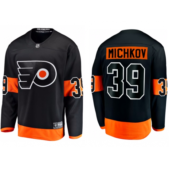 Men Philadelphia Flyers #39 Matvei Michkov Black Stitched Adidas NHL Jersey Men Philadelphia Flyers #39 Matvei Michkov Black Stitched Adidas NHL Jersey